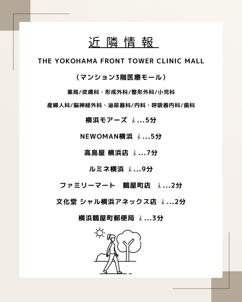 近隣情報ザヨコハマフロントタワー