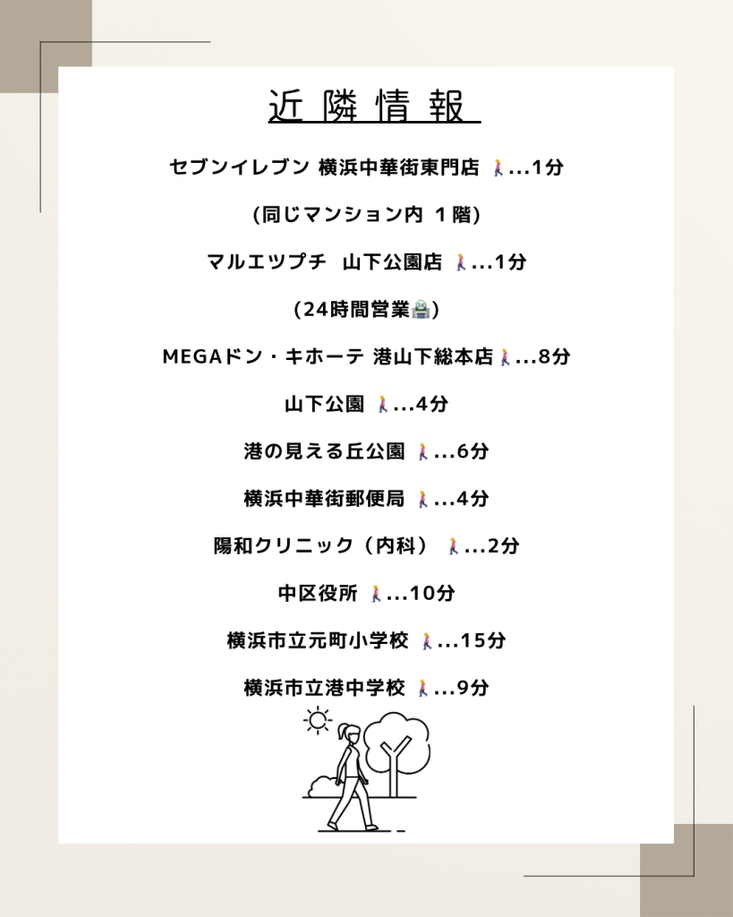 横濱ディアタワー 近隣情報