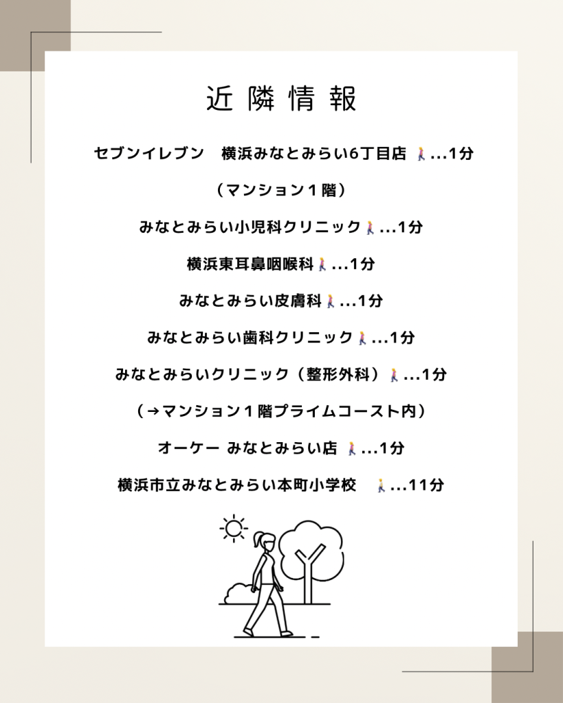 近隣情報ブルーハーバータワーみなとみらい